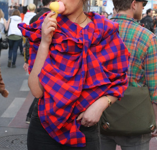 Wrap Your Shuka: A Versatile Shawl or Wrap  How to Style: