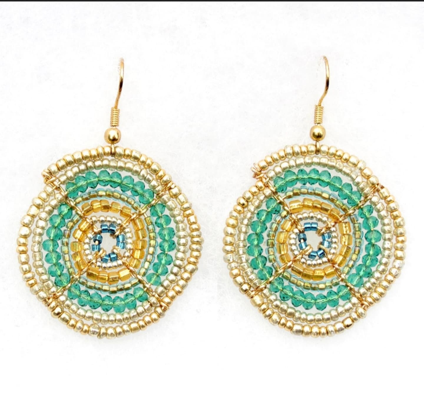 Dazzling Maasai Beaded Earrings