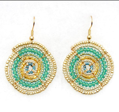 Dazzling Maasai Beaded Earrings