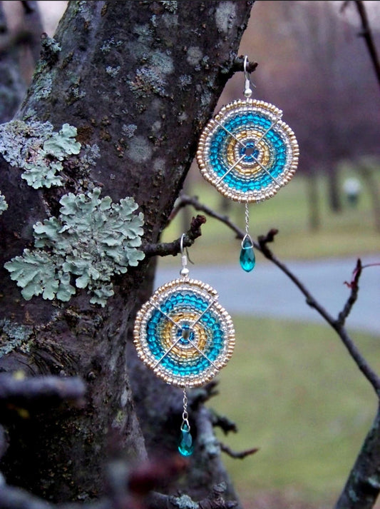 Dazzling Maasai Beaded Earrings