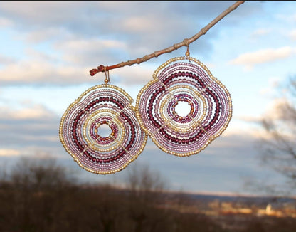 Handcrafted Maasai Beaded Earrings