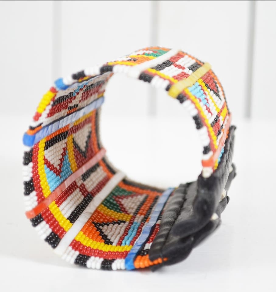 African tribal cuff bracelet maasai handmade jewelry